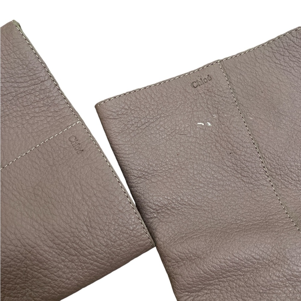 Chloe Taupe leather equestrian Mid calf riding boots - Picture 3 of 9